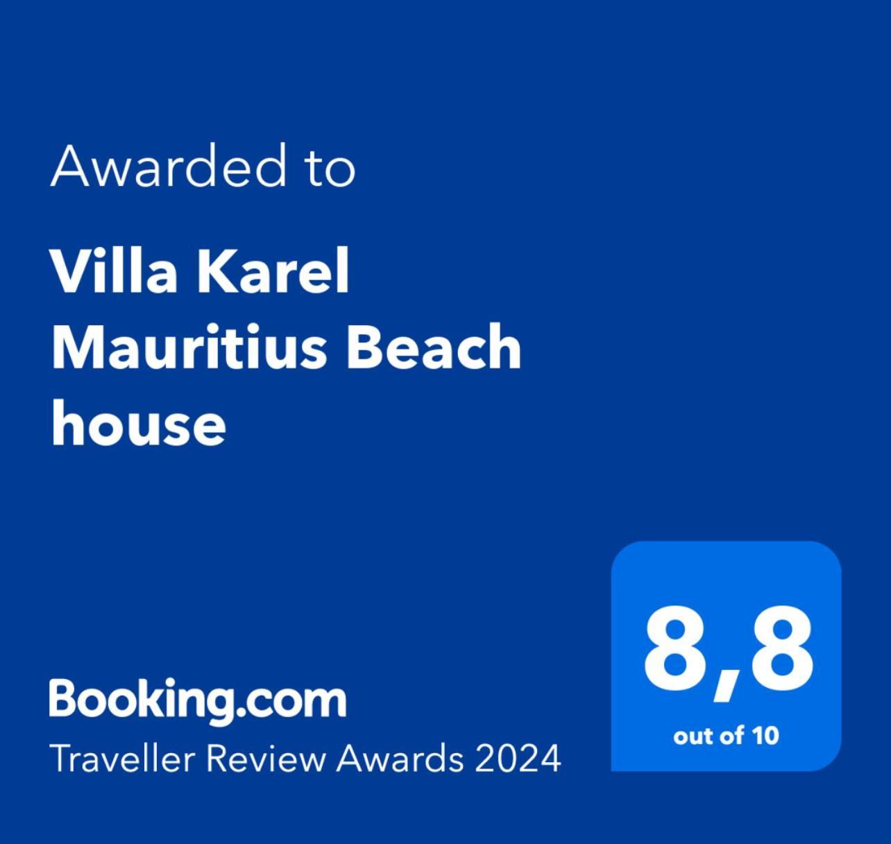 Villa Karel Mauritius Beach House Riambel Esterno foto