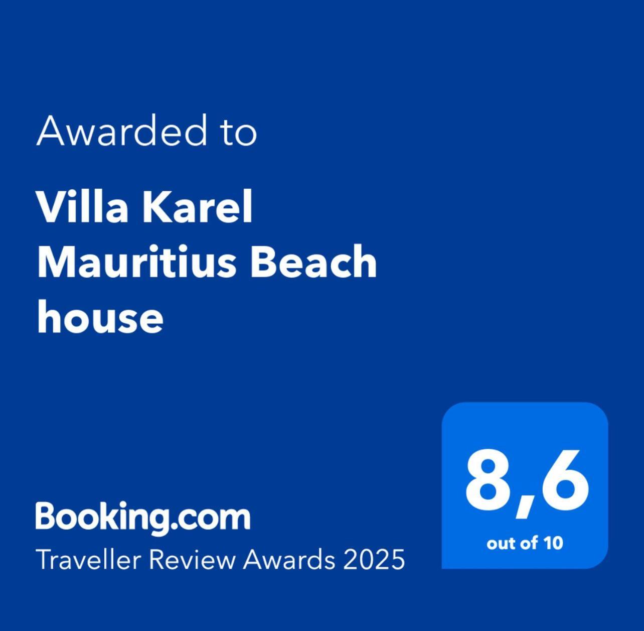 Villa Karel Mauritius Beach House Riambel Esterno foto